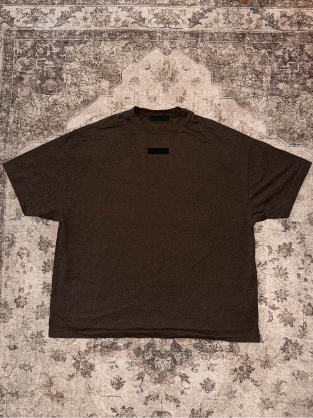 Essentials brown t shirt